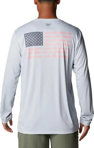 Vista 2 de Columbia Terminal Tackle PFG - Bandera de pez LS, gris fríogris ciudad, 1X grande