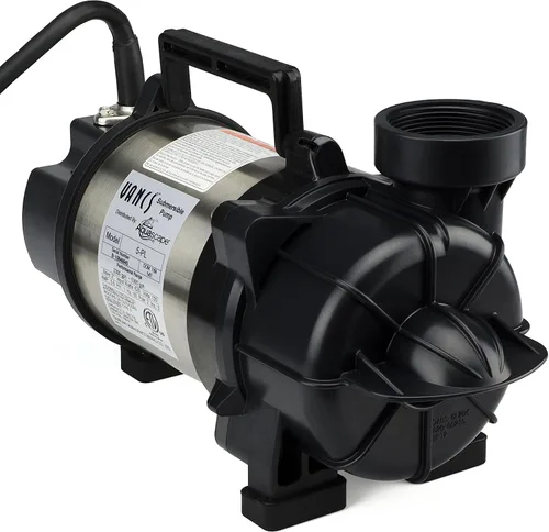 Vista 6 de Aquascape Tsurumi 3PL Bomba sumergible para estanques, filtros de desnatador y cascadas sin estanque, 3,000 GPH 29975