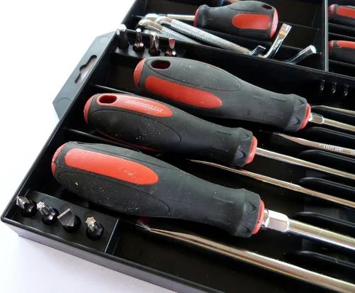 Vista 6 de Tool Sorter Organizador de destornilladores - Negro