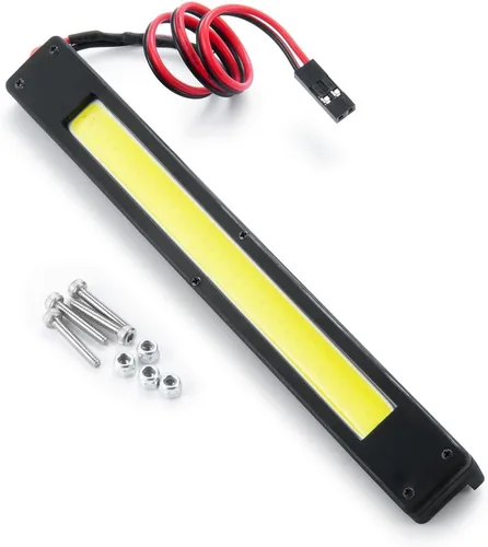 Vista 3 de MOHERO RC LED barra de luz de techo de la correa eslabonada de la lámpara de techo para 1/10 TRX4 Defender RC Car Upgrade Parts