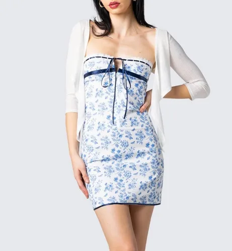 Vista 4 de HengShunRui Mini vestido de tubo Y2k para mujer, vestidos de fiesta ajustados sin tirantes sexy