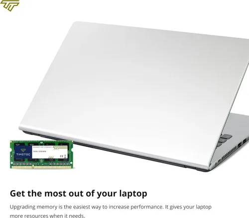 Vista 6 de Timetec 4GB DDR3L / DDR3 1600MHz PC3L-12800 / PC3-12800 Sin ECC Sin Búfer 1.35V / 1.5V CL11 2Rx8 Rango Dual 204 Pines SODIMM Portátil Notebook PC