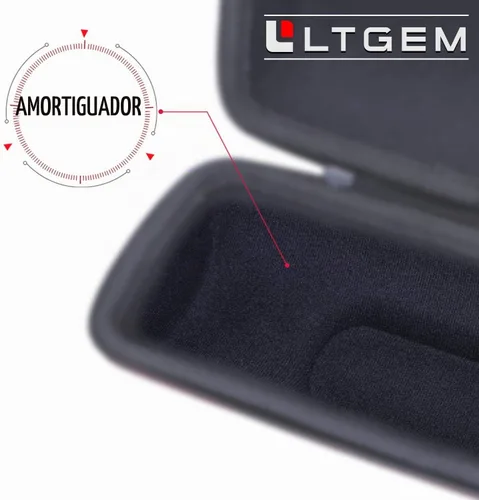 Vista 5 de LTGEM - Funda compatible con altavoz portátil JBL Pulse 4, color negro