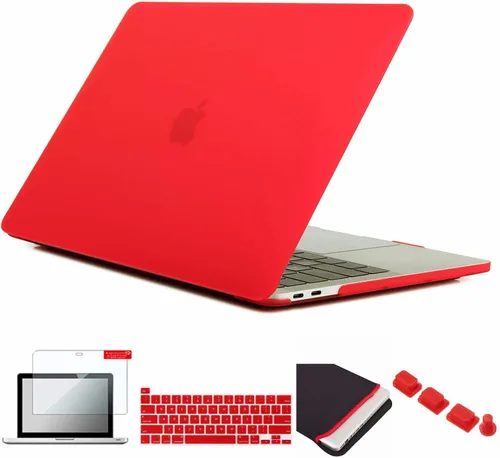 Vista 11 de Se7enline Compatible con MacBook Pro Touch Bar Case 2016/2017/2018/2019, funda rígida mate para Mac Pro de 13 pulgadas, A1706/A1989/A2159, funda