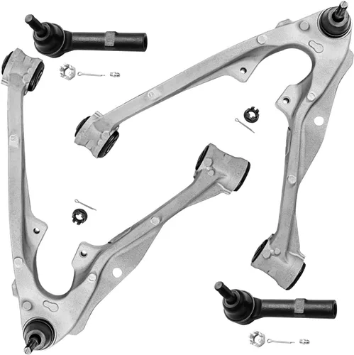 Vista 50 de Detroit Axle - Kit de brazos de control delantero para Acura 2004-2008 TSX 2003-2007 Honda Accord, 2 ensamblajes de brazos de control inferiores 2