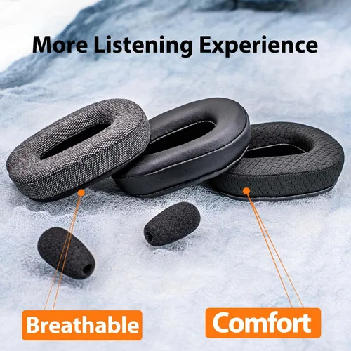 Vista 6 de B450-XT B550-XT Kit de almohadillas de repuesto compatibles con auriculares B450-XT B550-XT I B450-XT B550-XT Accesorios