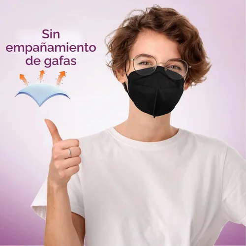 Vista 4 de Miuphro KN95 Face Mask 25 Pack, 5-Layers Breathable KN95 Masks