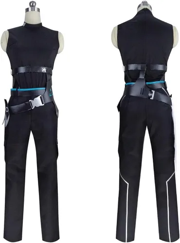 Vista 4 de Disfraz Cosplay Valorant Jett 3346