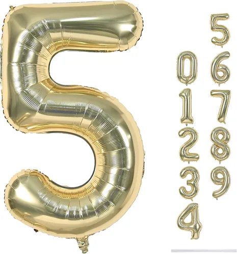 Vista 76 de Globo negro del número 0 para niñas y niños, 40 pulgadas, grande, número 0-9, de papel de aluminio, de Mylar para helio, juego de globos digitales