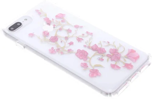 Vista 8 de Speck Funda para iPhone SE 2020/iPhone 8 Presidio transparente + funda con purpurina, resistente a los arañazos IMPACTIUM 8 pies protección contra