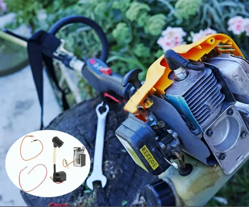Vista 2 de Módulo de bobina de encendido, pieza de motosierra para Shindaiwa 488 # A411000460