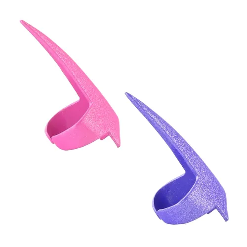 Vista 21 de Anillos Profesionales para Seccionar Cabello - Herramientas de Trenzado de Acero Inoxidable para Rastas, Pelucas, Rizado, Tejido, Balayage e