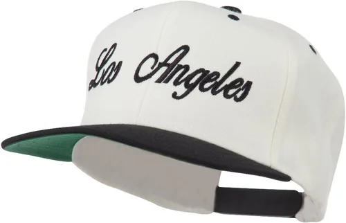 Vista 2 de e4Hats.com Gorra Snapback bordada de Los Ángeles