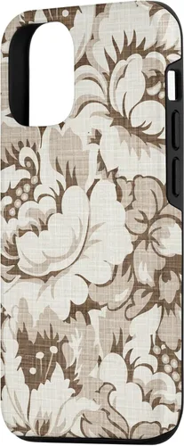 Vista 2 de Funda para iPhone 12/12 Pro Otoño Hojas Flores Otoño Buffalo Beige Plaid Pattern Case