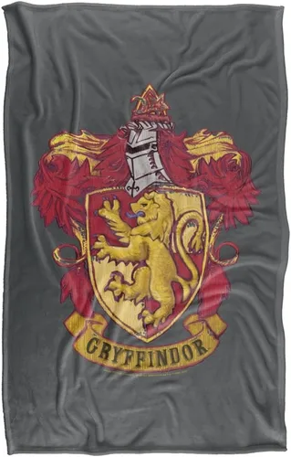 Vista 2 de Harry Potter Gryffindor Rough Crest Silky Touch Manta súper suave 36 x 58 pulgadas, Gryffindor Rough Crest