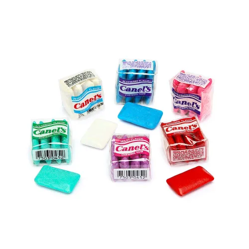 Vista 3 de Venta al por mayor Canels Gum 4pc Fruta 60ct - PAQUETE DE 2
