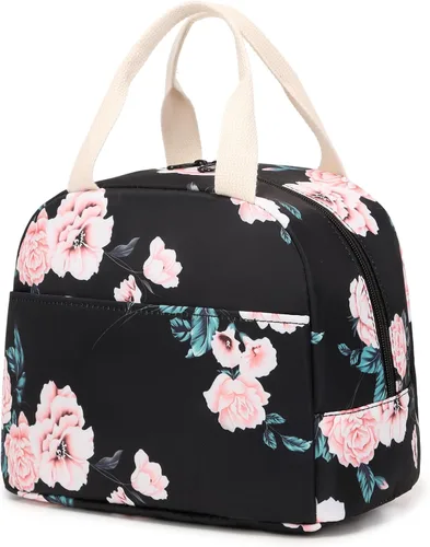 Vista 15 de Lonchera aislada con aguacate para mujeres, lonchera reutilizable para el trabajo, escuela, picnic, viajes
