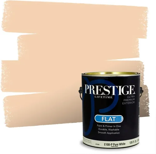 Vista 131 de PRESTIGE Pintura exterior e imprimación en uno, bronceado Aberdeen, plano, 1 galón