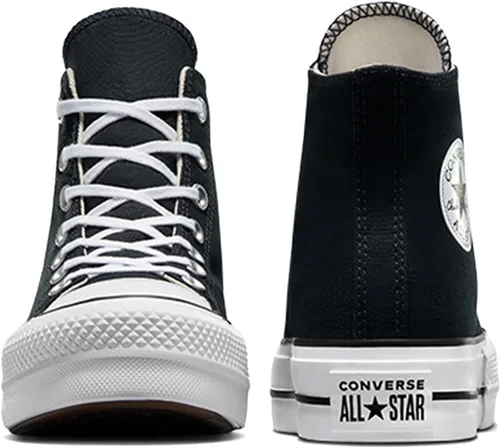 Vista 5 de Converse Chuck Taylor All Star Lift - Tenis de lona con cordones para mujer