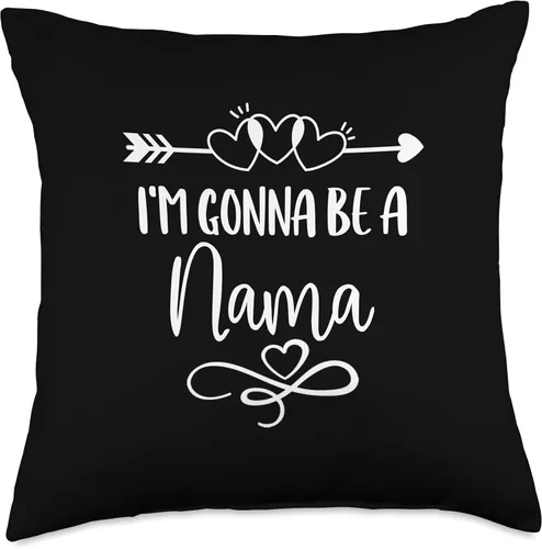 Vista 4 de Unique Christmas Birthday Mother's Day Gifts Shop I'm Gonna Be A Nama Special Grandma - Almohada de 16 x 16 pulgadas, multicolor