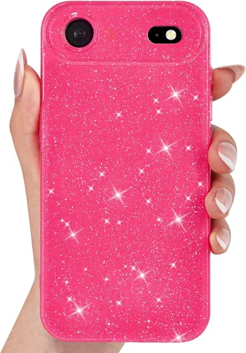 Vista 100 de Svanove Funda para iPhone 11 con Purpurina, Brillante Femenina Linda con Brillo Resplandeciente Reluciente Luminosa Funda de Teléfono para Mujeres