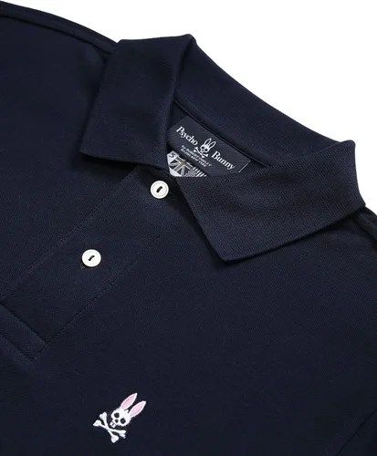 Vista 4 de Psycho Bunny Polo clásico grande y alto para hombre