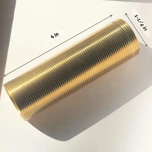Vista 3 de Vástago de extensión de montaje de grifo de 4 pulgadas para cubierta gruesa de encimera