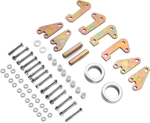 Vista 5 de WeiSen Kit de elevación completa de 3 pulgadas, espaciador de soporte de elevación de suspensión delantera y trasera compatible con Polaris Ranger