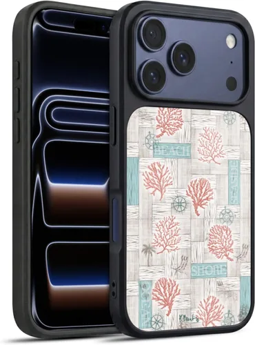 Vista 66 de Head Case Designs Officially Licensed Paul Brent Agate Mermaid Coastal Gel Armor Case [Military Grade Drop Protection] Compatible with Apple iPhone