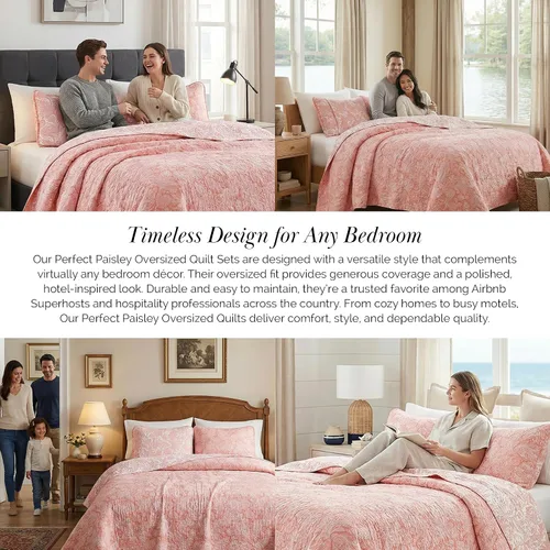 Vista 40 de Southshore Fine Living, Inc. Juego de edredón individual XL, colcha de microfibra acolchada, juego de edredón individual con funda de almohada, ropa