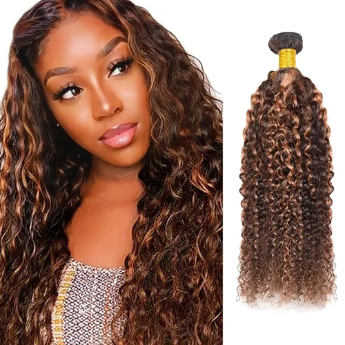 Vista 39 de P1B/99J - Paquetes de cabello humano ondulado de 12 pulgadas P1B/99J Negro Mezclado Con Borgoña BD