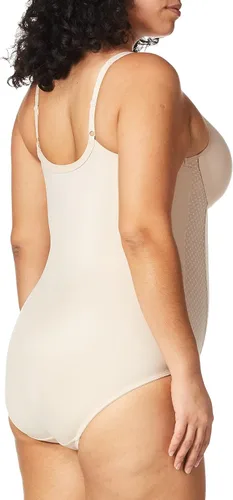 Vista 2 de Bali Fajas moldeadoras de cuerpo de control firme para mujer con sujetador reductor incorporado Fajas DF1009, Negro, gris pardo suave