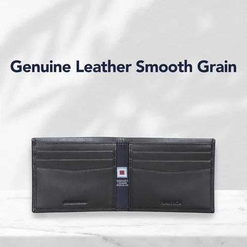 Vista 5 de Nautica Pop Color Leather Bifold Wallet