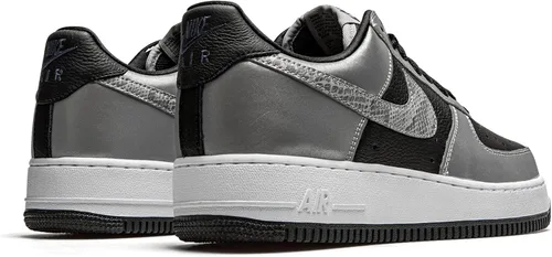 Vista 3 de Nike mens Air Force 1 Low "Silver Snake