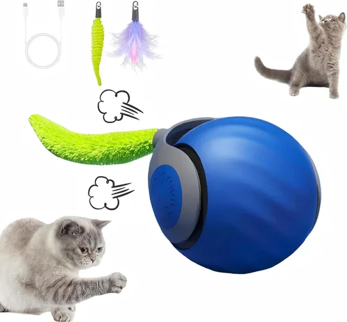 Vista 10 de Versión 3.0 2026 - Juguetes interactivos para gatos de interior, juguete automático para gatos, juguete interactivo para gatos, juguete interactivo