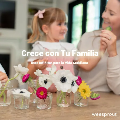 Vista 7 de WeeSprout Tarros de vidrio para almacenamiento de alimentos para bebés con tapas (4 onzas, 6 unidades) para aperitivos, puré, recipientes pequeños