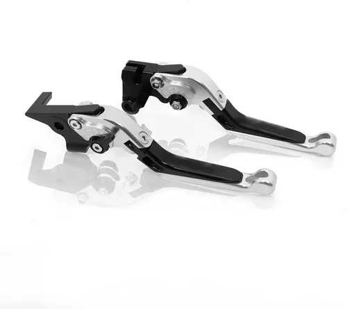 Vista 8 de KSHSAA Accesorios de motocicleta para Yam&ha FZ6 FZ 6 FAZER 2004-2010 XJ6 FZ6R 2009-2020 FZ8 2011-2015 CNC Palancas de embrague de freno ajustables