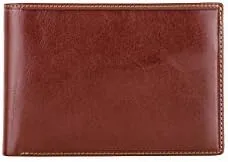 Vista 3 de Visconti Monza 9 RFID Bloqueo Cuero Genuino Pasaporte Cartera Funda Funda, Marrón, Funda tipo cartera para pasaporte de viaje