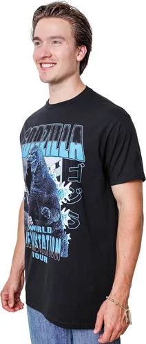 Vista 4 de Godzilla World Devestation Tour - Camiseta para hombre