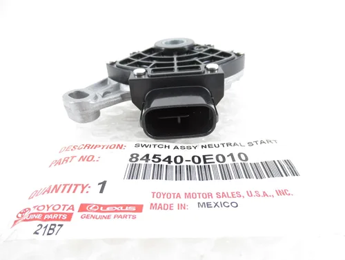 Vista 3 de TOYOTA Conjunto de interruptor neutro genuino (84540-0E010)