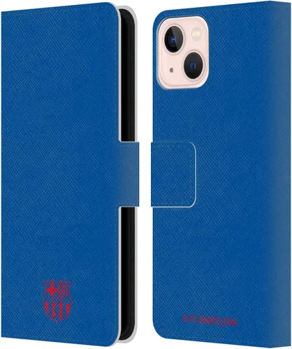 Vista 96 de Head Case Designs Funda de piel con licencia oficial del FC Barcelona Barca Crest Patterns, tipo cartera, compatible con Apple iPhone 11