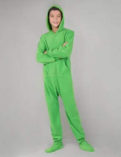 Vista 6 de Footed Pajamas - Sudadera con capucha infantil Winter Wonderland de una pieza