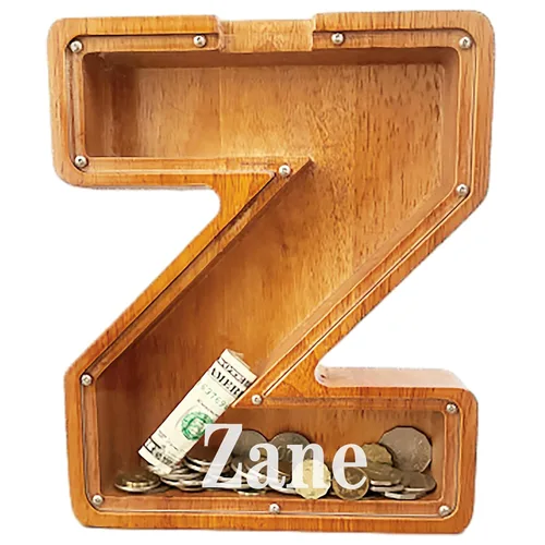 Vista 15 de Alcancía personalizada grande de madera con letras, alcancía de monedas, alcancía personalizada con nombre, puede usarse como regalo de Navidad