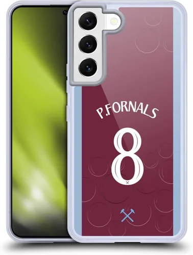 Vista 49 de Head Case Designs Officially Licensed West Ham United FC James Ward-Prowse 2023/24 Players Home Kit Gel Case [Military Grade Protection] Compatible