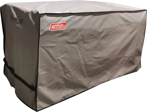 Vista 2 de Funda de caja de almacenamiento L con correas y asas, impermeable, resistente al agua, para muebles de exteriores, funda de invierno para Keter