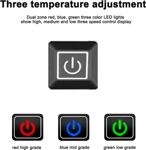 Vista 3 de Guantes calefactables con batería eléctrica para hombres y mujeres, calentadores de manos con pilas recargables, forros para equitación, esquí