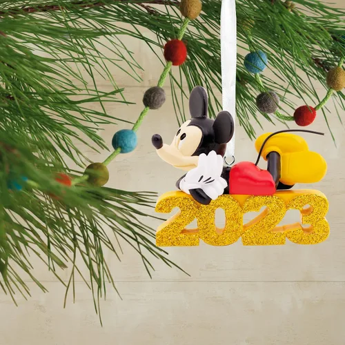 Vista 5 de Hallmark Disney Mickey Mouse 2023 - Adorno navideño
