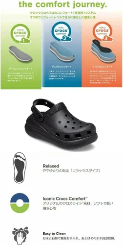 Vista 3 de Crocs Zuecos clásicos Crush para mujer