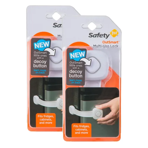 Vista 5 de Safety 1st OutSmart - Cerradura multiuso, color negro