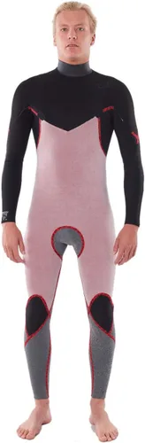 Vista 5 de Rip Curl - Hombre - Dawn Patrol 3/0.079 in Back Zip Wetsuit Vapor - Negro - Talla S-XXL